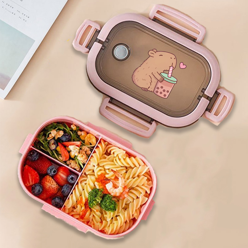 Food Storage Box - Capybara 도시락 상자 애니메이션 동물 인쇄