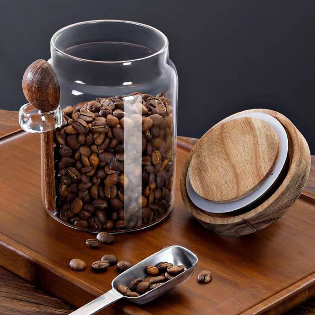 Food Storage With Glass Lids - 투명 유리 식품 보관 용기, 밀폐형