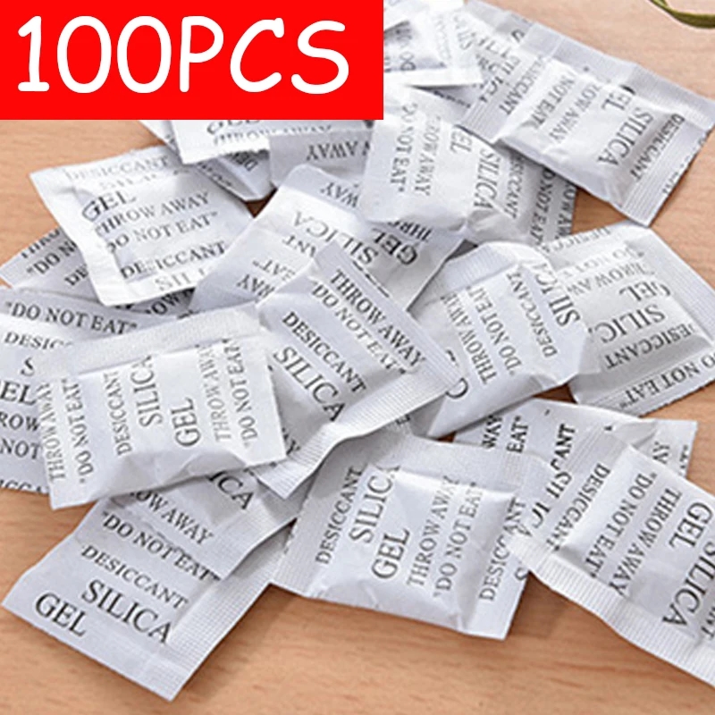 100-300PCS 팩 비 독성 실리카 젤 건조제 방습 - Food Storage Non Toxic 리뷰 및 가격