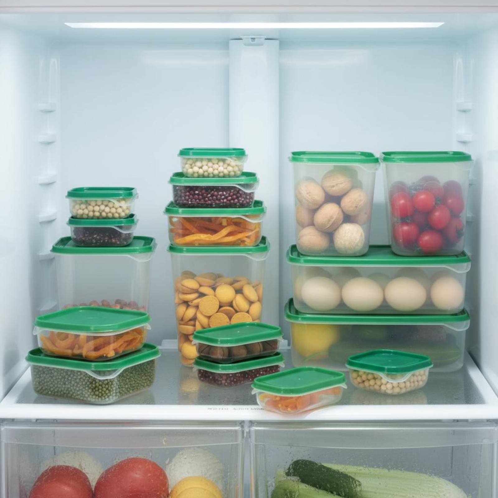 17개 냉장고 보관함 세트, 새지 않는 플라스틱 음식  - Food Storage Box 리뷰 및 가격