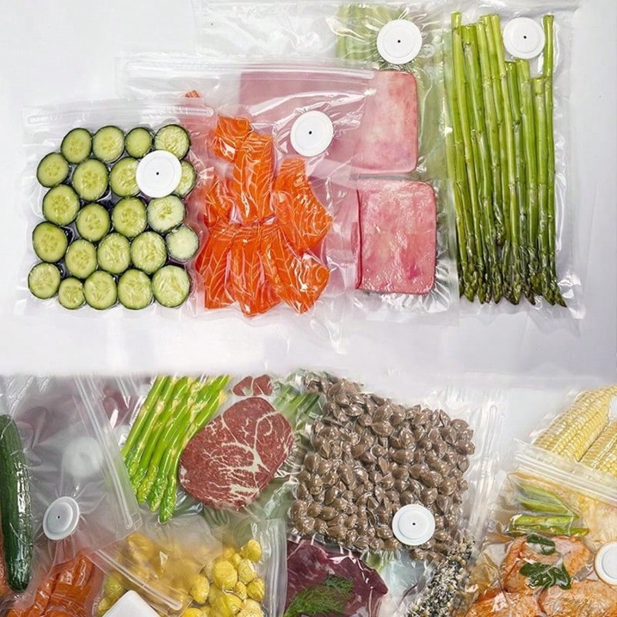 30개 재사용 가능한 진공 백+1개의 소형 진공 실러, - Food Storage Vacuum Seal 리뷰 및 가격