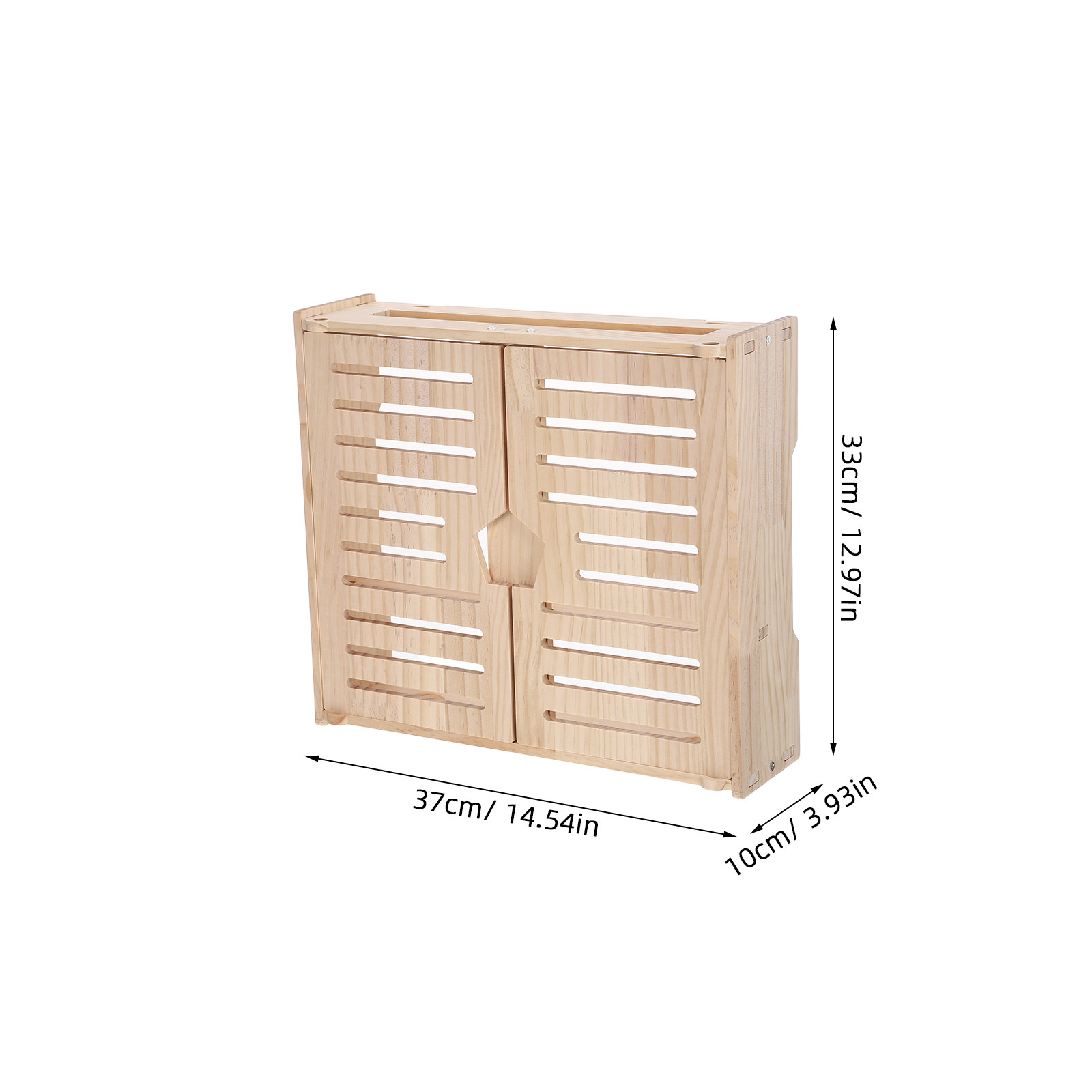 2단 목재 WiFi 라우터 수납함 벽걸이형 케이블 홀더 - Food Storage Box 리뷰 및 가격