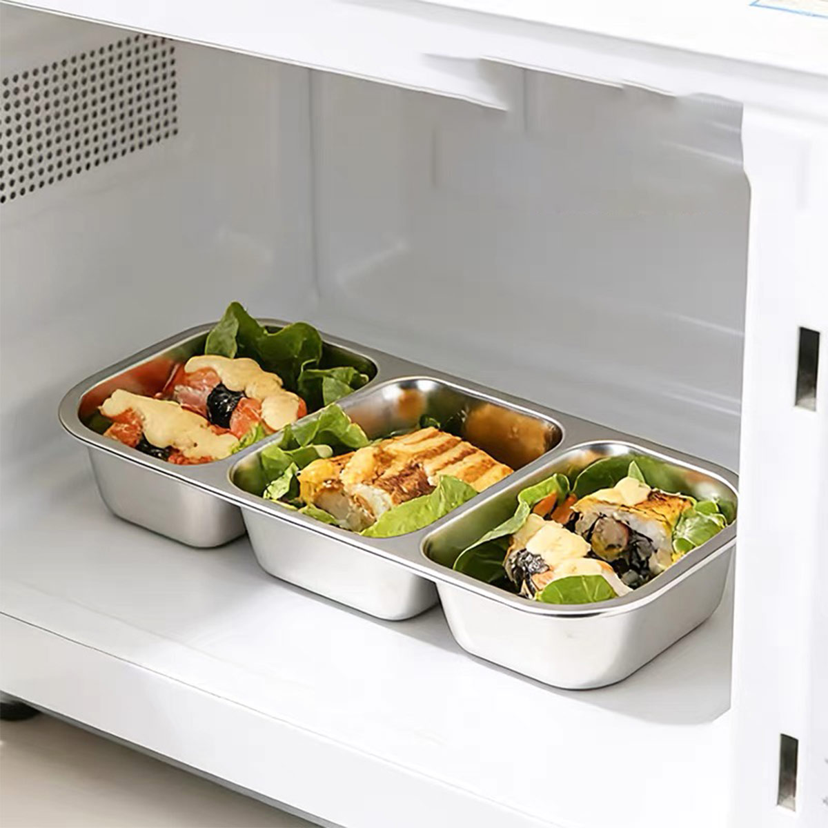 스테인리스 스틸 뚜껑 있는 식품 보관 용기, 식품 등급 - Food Storage With Colander 리뷰 및 가격