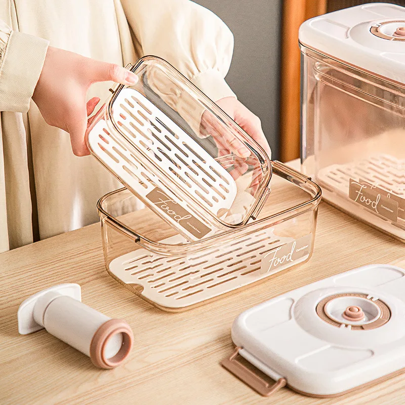 진공 밀폐 용기 가정용 신선 보관함 냉장고 식품 보관  - Food Storage Vacuum Seal 리뷰 및 가격