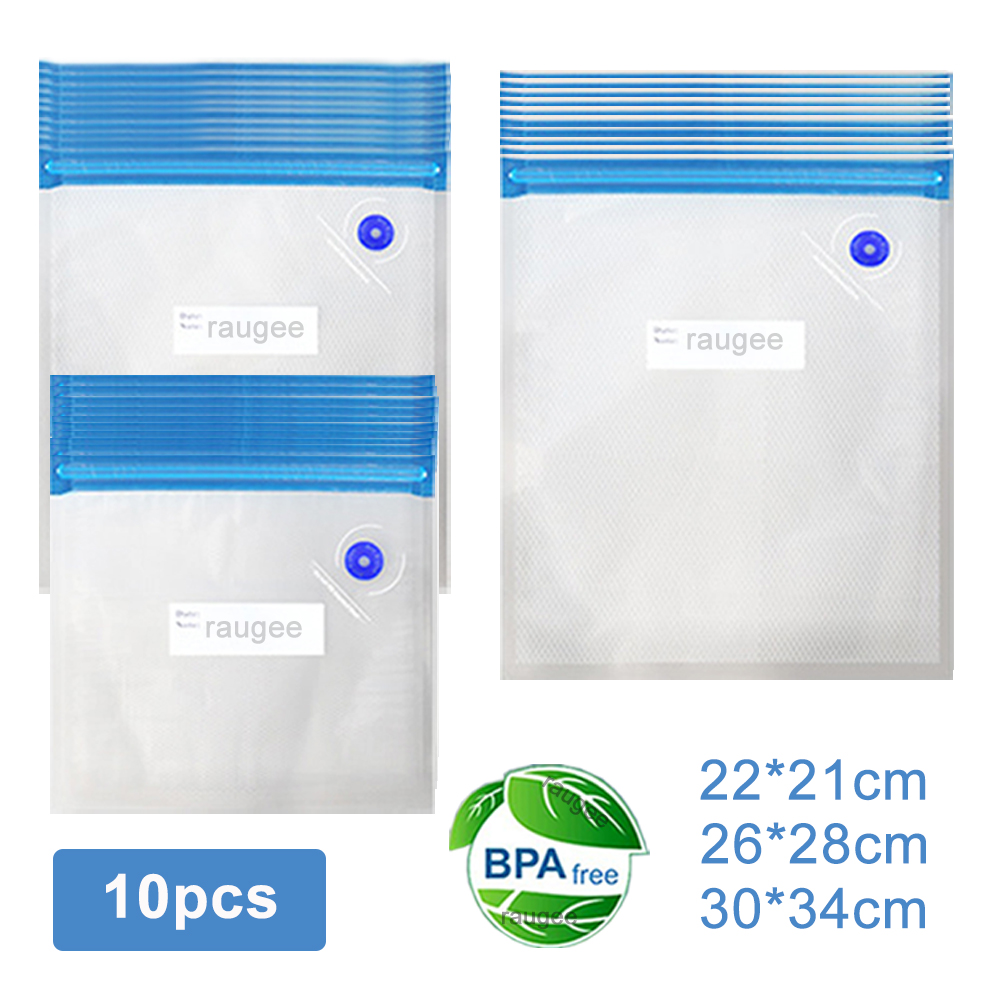 진공 가방 재사용 가능한 식품 진공 포장 가방 10pc - Food Storage Vacuum Seal 리뷰 및 가격