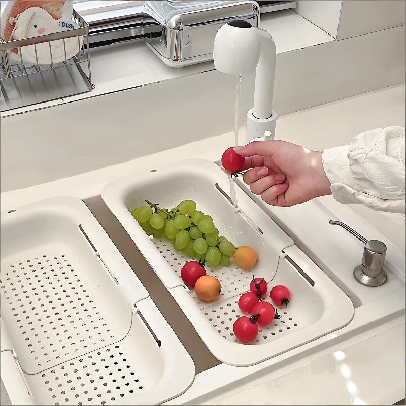 【HMA】텔레스코픽 배수 바구니, 경량 싱크대 보관 바 - Food Storage Non Toxic 리뷰 및 가격