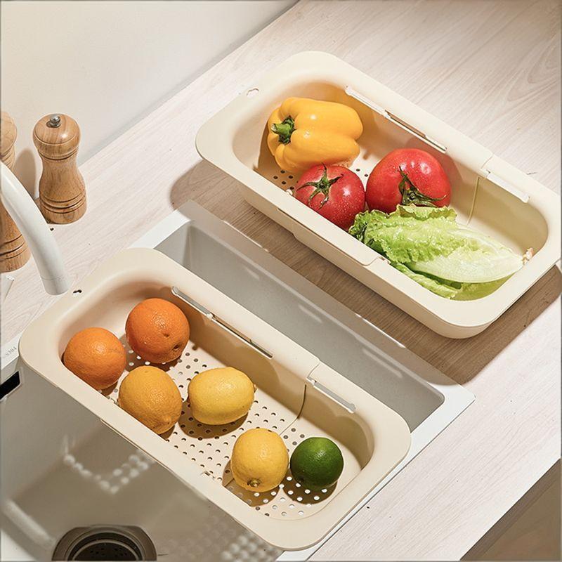 【HMA】텔레스코픽 배수 바구니, 경량 싱크대 보관 바 - Food Storage Non Toxic 리뷰 및 가격