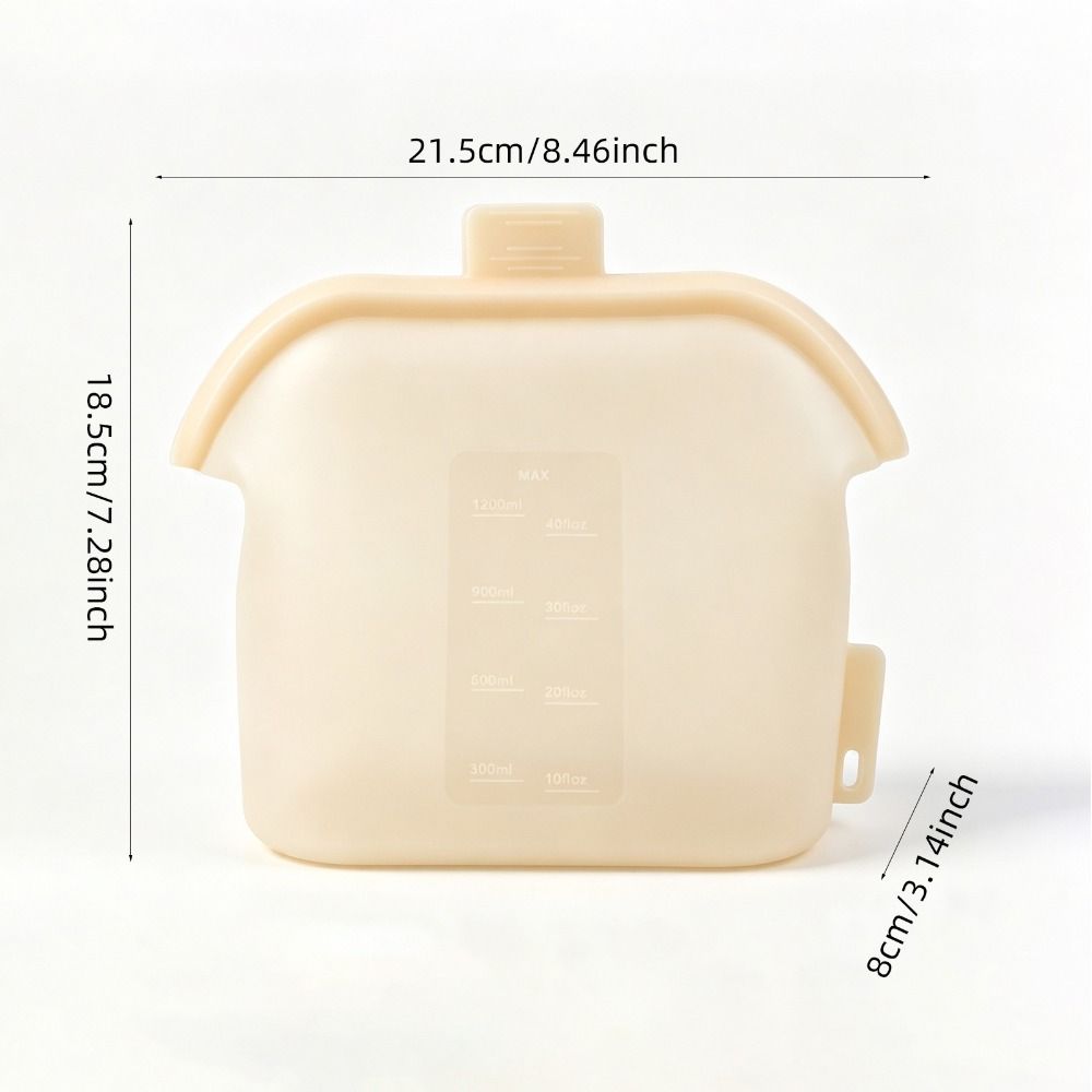 재사용 가능한 실리콘 식품 보관용 비닐봉투, 무독성,  - Food Storage Non Toxic 리뷰 및 가격