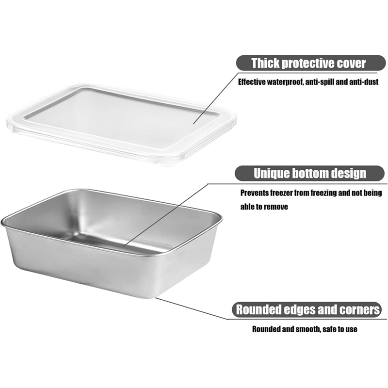 스테인리스 스틸 식품 보관 용기, 식품 보관 도시락 용 - Food Storage Box 리뷰 및 가격