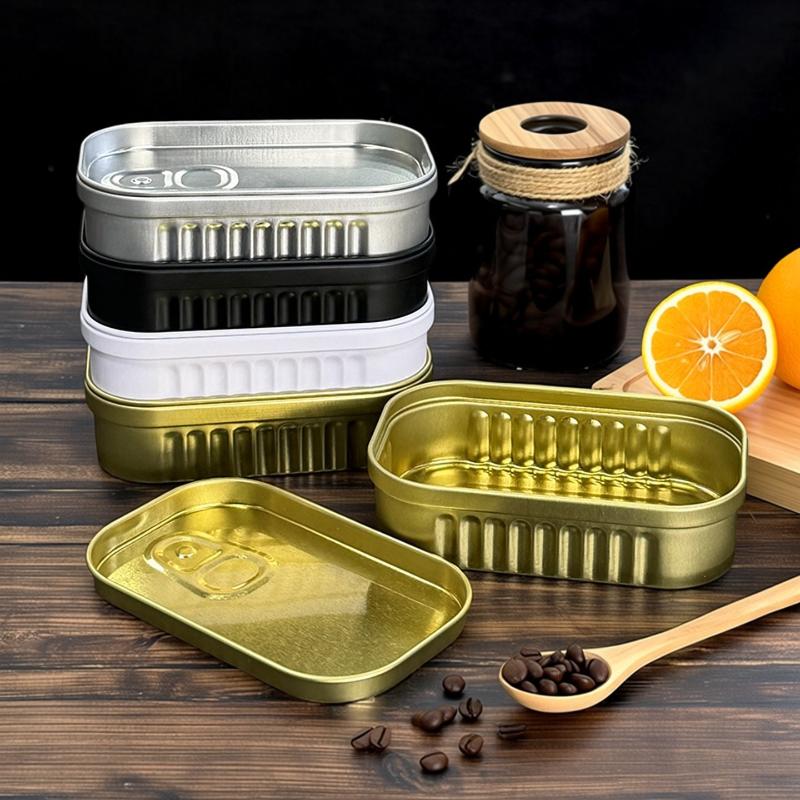 정어리 모양의 보관용 주석 상자 여행용 세면용품 알약  - Food Storage Non Toxic 리뷰 및 가격