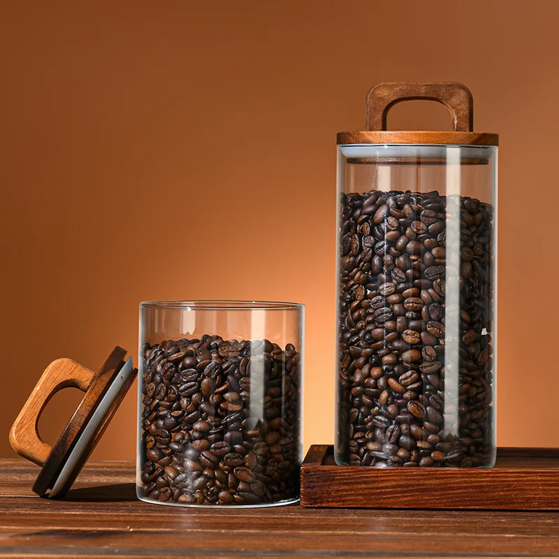 700-2100ml 나무 뚜껑 유리 항아리 1pc 밀폐 - Glass Food Storage Xl 리뷰 및 가격