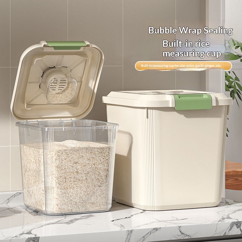1개입 식품 등급 투명 쌀통(바퀴 포함), 밀폐형 주방 - Food Storage On Wheels 리뷰 및 가격