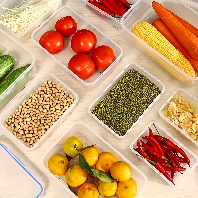 8Pcs 용기 4개 뚜껑 4개 세트 주방 밀폐용기 플라 - Food Storage With Colander 리뷰 및 가격