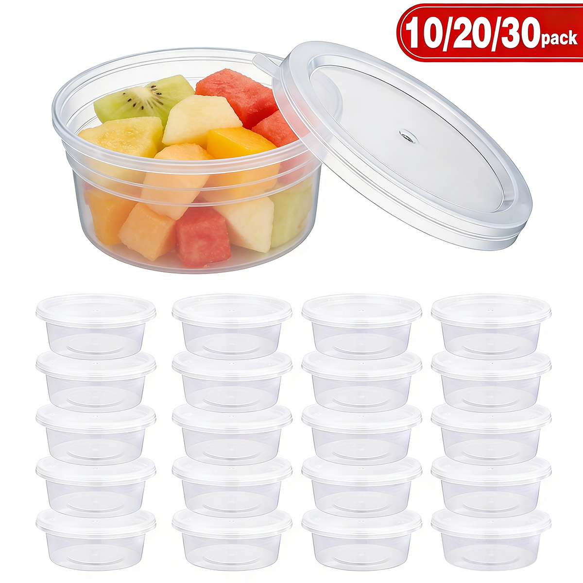 10/20/30개입 소형 슬라임 용기(뚜껑 포함), 조 - Food Storage With Colander 리뷰 및 가격