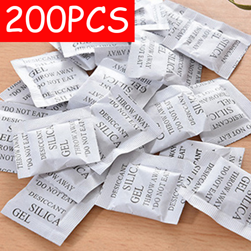 100-300PCS 팩 비 독성 실리카 젤 건조제 방습 - Food Storage Non Toxic 리뷰 및 가격