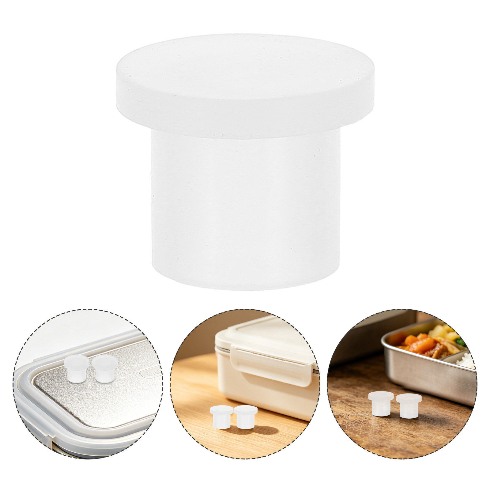 10개입 진공 단열 도시락 부품 실리콘 통풍구 플러그  - Food Storage Vacuum Seal 리뷰 및 가격