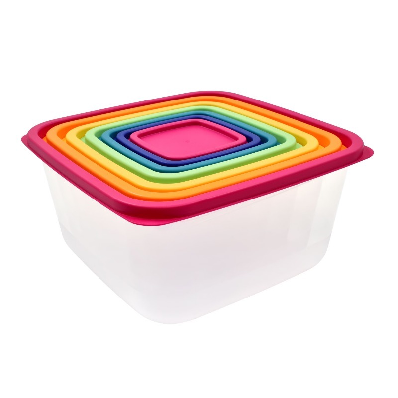 메인스테이 플라스틱 레인보우 식품 보관 세트, 멀티 컬 - Best Food Storage 리뷰 및 가격