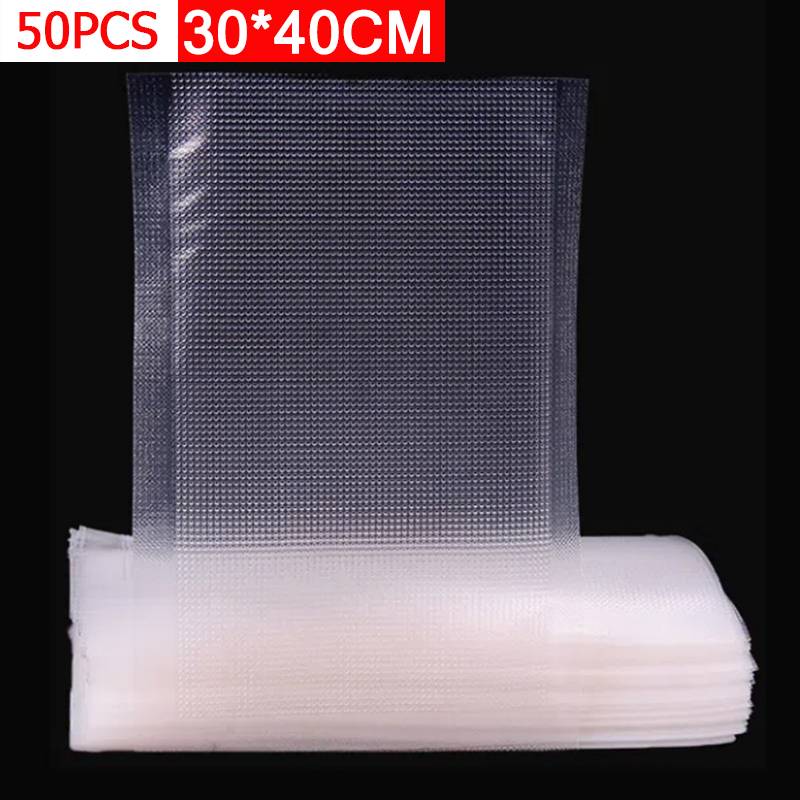 50PCS 30x40cm 질감이 있는 진공 가방 식품  - Food Storage Vacuum Seal 리뷰 및 가격