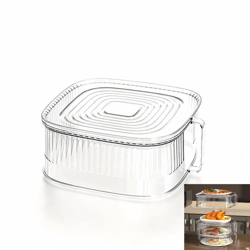 쌓을 수 있는 투명 내열 무독성 음식 덮개, 남은 음식 - Food Storage Non Toxic 리뷰 및 가격