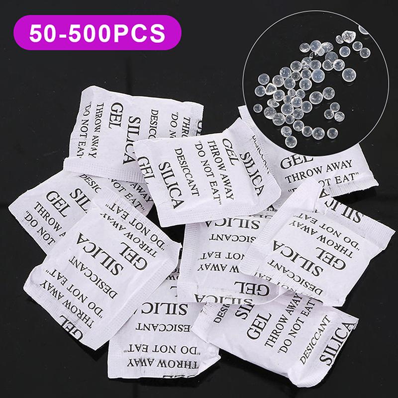 50-500팩 무독성 실리카겔 제습제 고효율 습기 흡수 - Food Storage Non Toxic 리뷰 및 가격