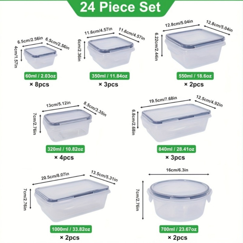 48개 BPA 프리 식품 보관 세트 – 주방, 식료품  - Food Storage With Colander 리뷰 및 가격
