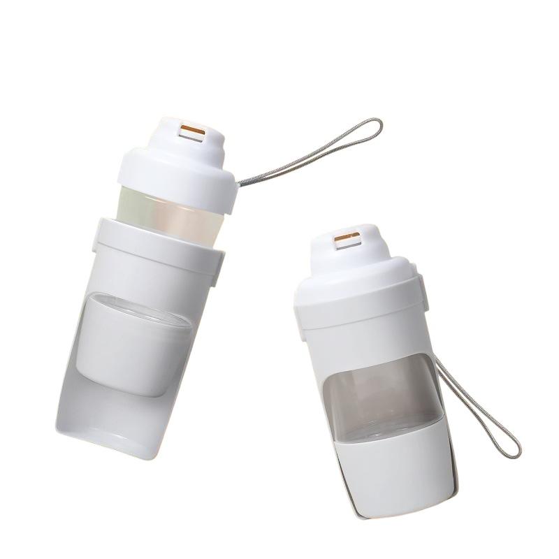 누수 방지 휴대용 반려동물 물병 2-in-1 사료 보관 - Food Storage Non Toxic 리뷰 및 가격