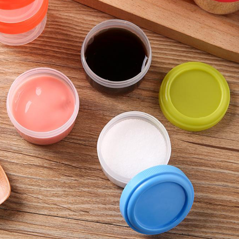 4Pcs 35ml 샐러드 드레싱 용기 휴대용 플라스틱  - Salad Dressing Bottle 리뷰 및 가격