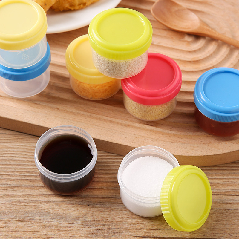 4Pcs 35ml 샐러드 드레싱 용기 휴대용 플라스틱  - Salad Dressing Bottle 리뷰 및 가격